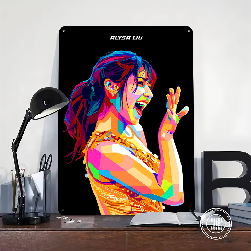 Alysa Liu Smile Metal Poster W - Retro Gaming At Home reseña y precio